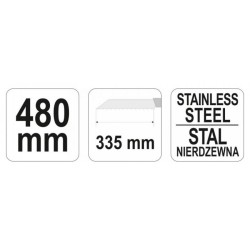 YATO Szigetelés vágó kés inox 480 mm (YT-7624)