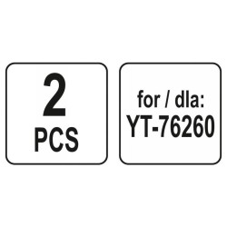 YATO Pótpengék YT-76260 gipszkarton élgyaluhoz (2 db/cs) (YT-76261)