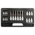 YATO Bit dugókulcs készlet 18 részes Torx 1/4', 1/2' CrV (YT-7751) YATO Bit dugókulcs készlet 18 részes Torx 1/4', 1/2' CrV (YT-7751)