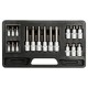YATO Bit dugókulcs készlet 18 részes Torx 1/4', 1/2' CrV (YT-7751) YATO Bit dugókulcs készlet 18 részes Torx 1/4', 1/2' CrV (YT-7751)