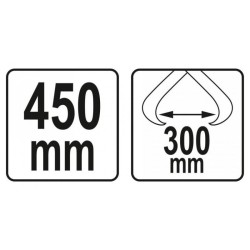 YATO Rönkfogó kampó 300 x 450 mm (YT-79904)