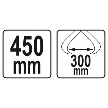 YATO Rönkfogó kampó 300 x 450 mm (YT-79904)