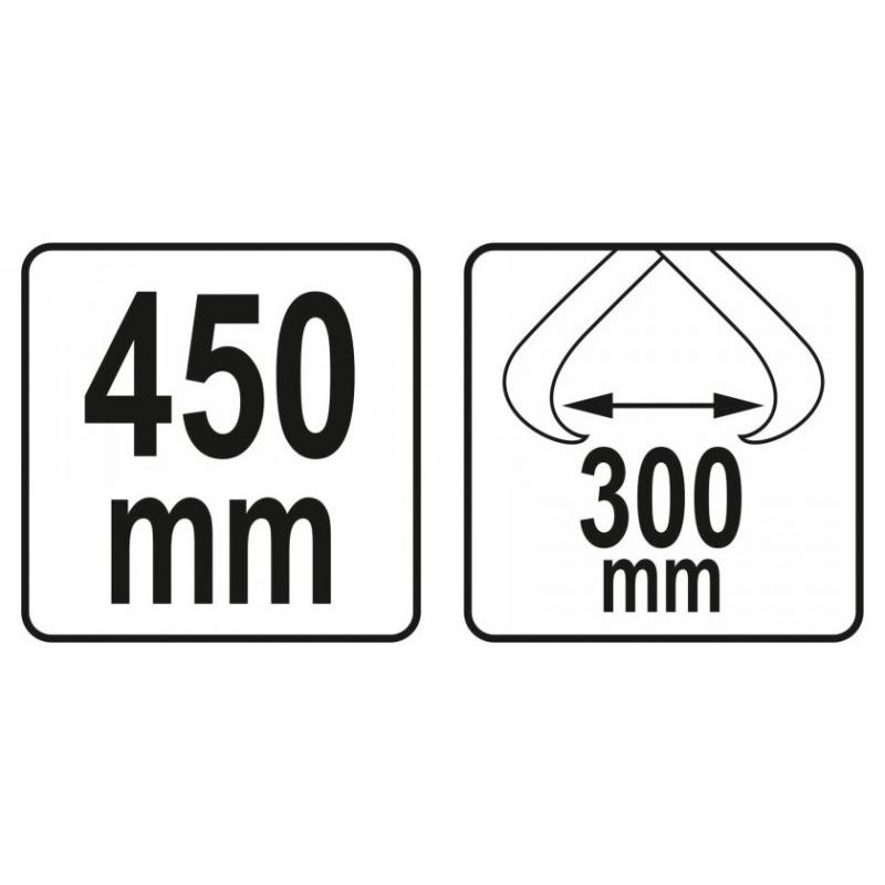 YATO Rönkfogó kampó 300 x 450 mm (YT-79904)