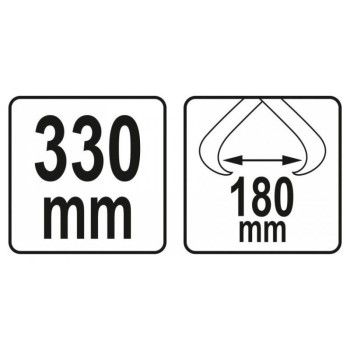 YATO Rönkfogó kampó 180 x 330 mm (YT-79905)