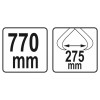 YATO Rönkfogó kampó 275 x 770 mm (YT-79907)