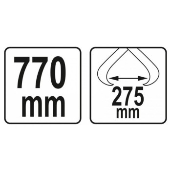 YATO Rönkfogó kampó 275 x 770 mm (YT-79907)