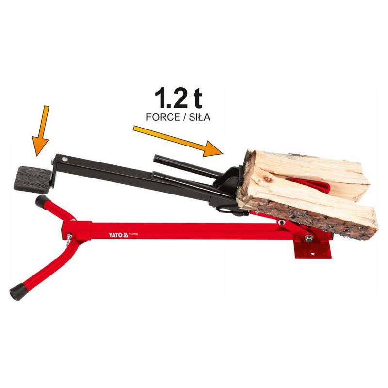 YATO Rönkhasító 1,2 t (YT-79943) YATO Rönkhasító 1,2 t (YT-79943)