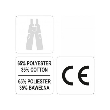 YATO Munkavédelmi kertésznadrág L/XL-es méret 11 zsebes (YT-80191)