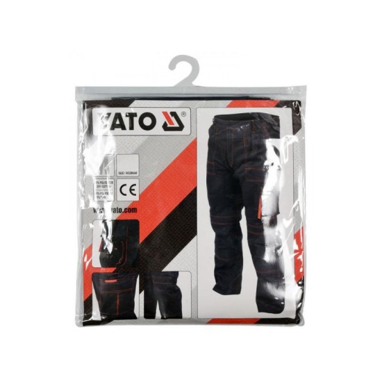 YATO Munkavédelmi hosszúnadrág 2XL-es méret 5 zsebes (YT-80406) YATO Munkavédelmi hosszúnadrág 2XL-es méret 5 zsebes (YT-80406)