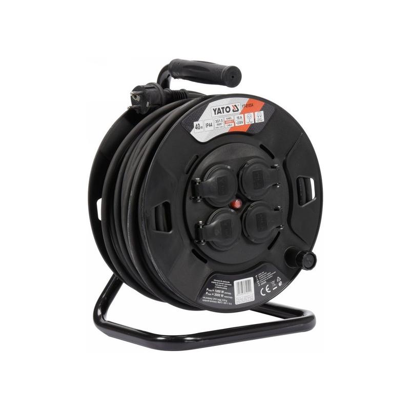 YATO Kábeldob 40 m 3 x 1,5 mm2 (YT-81054) YATO Kábeldob 40 m 3 x 1,5 mm2 (YT-81054)