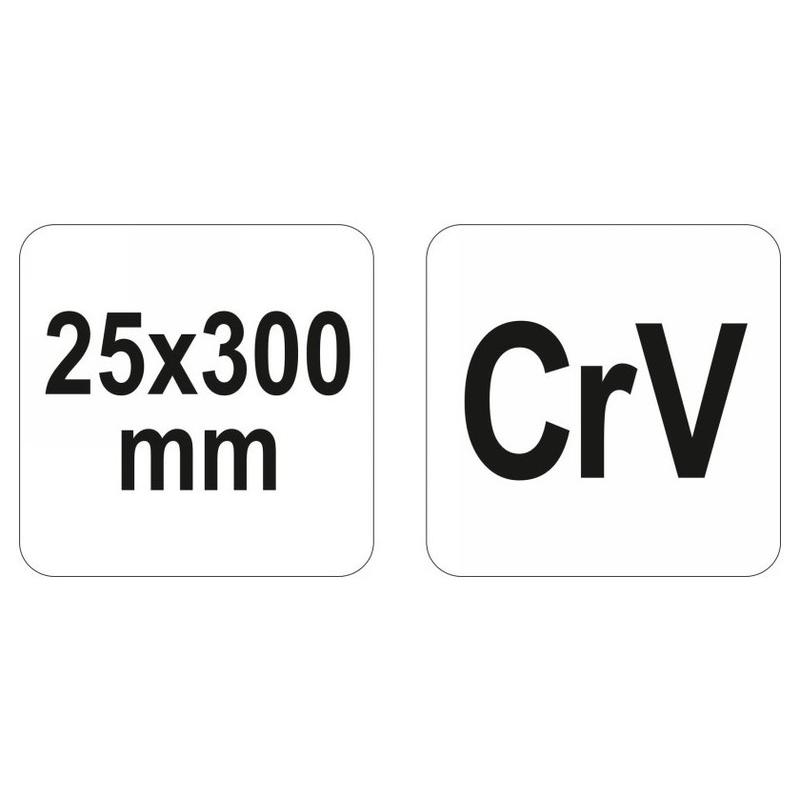 YATO Lapos falvéső 300 mm kézvédővel (YT-4700)