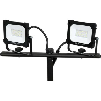 YATO Elektromos állványos LED dupla reflektor 3800 lumen 2x20 W (YT-818151) YATO Elektromos állványos LED dupla reflektor 3800 lumen 2x20 W (YT-818151)