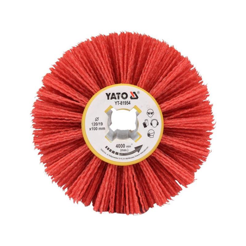 YATO Palástcsiszoló henger 120 x 100 x 91 mm PVC (YT-81954)