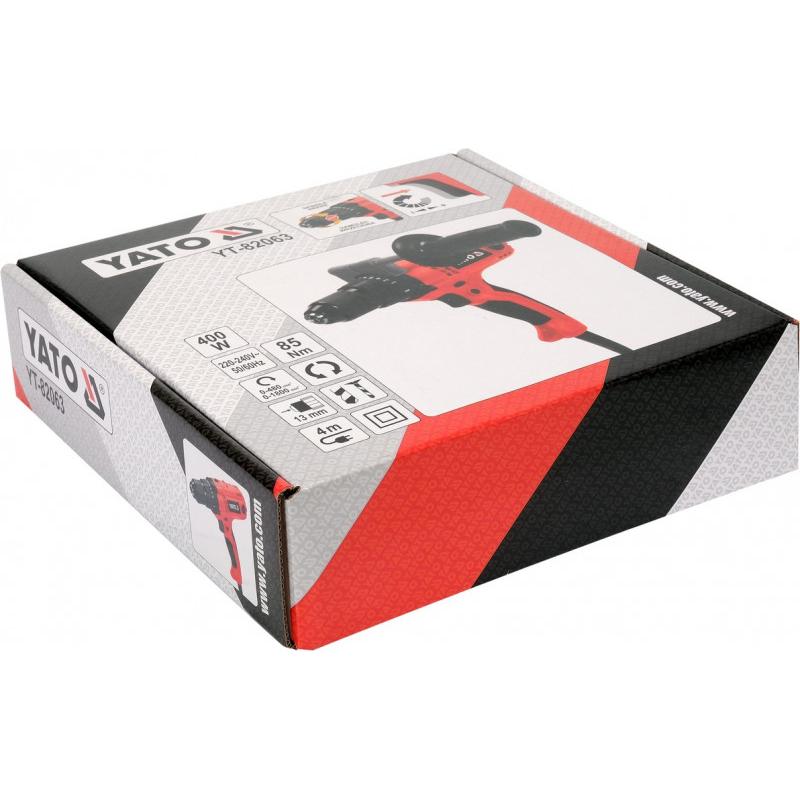 YATO Fúrócsavarozó 13 mm 80 Nm 400 W (YT-82063)