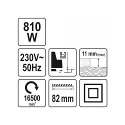 YATO Gyalu 82 mm 810 W (YT-82141)