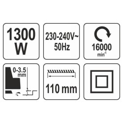 YATO Gyalu 110 mm 1300 W (YT-82144)