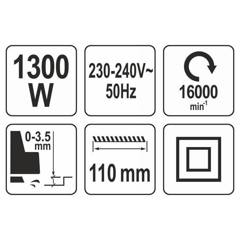 YATO Gyalu 110 mm 1300 W (YT-82144)