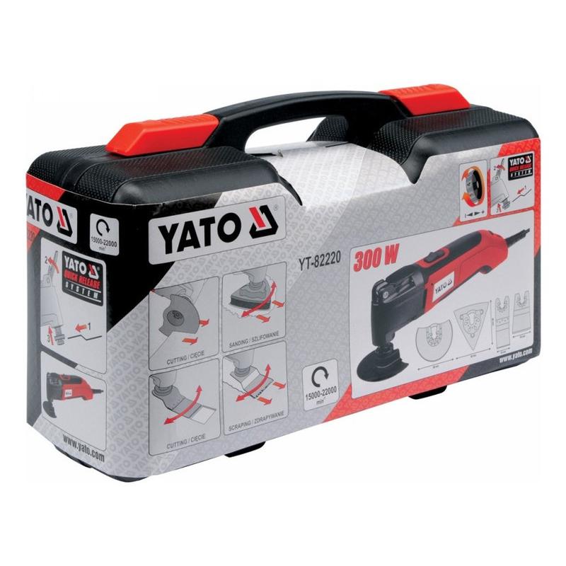 YATO Multifunkciós vágó csiszoló 300 W (YT-82220)