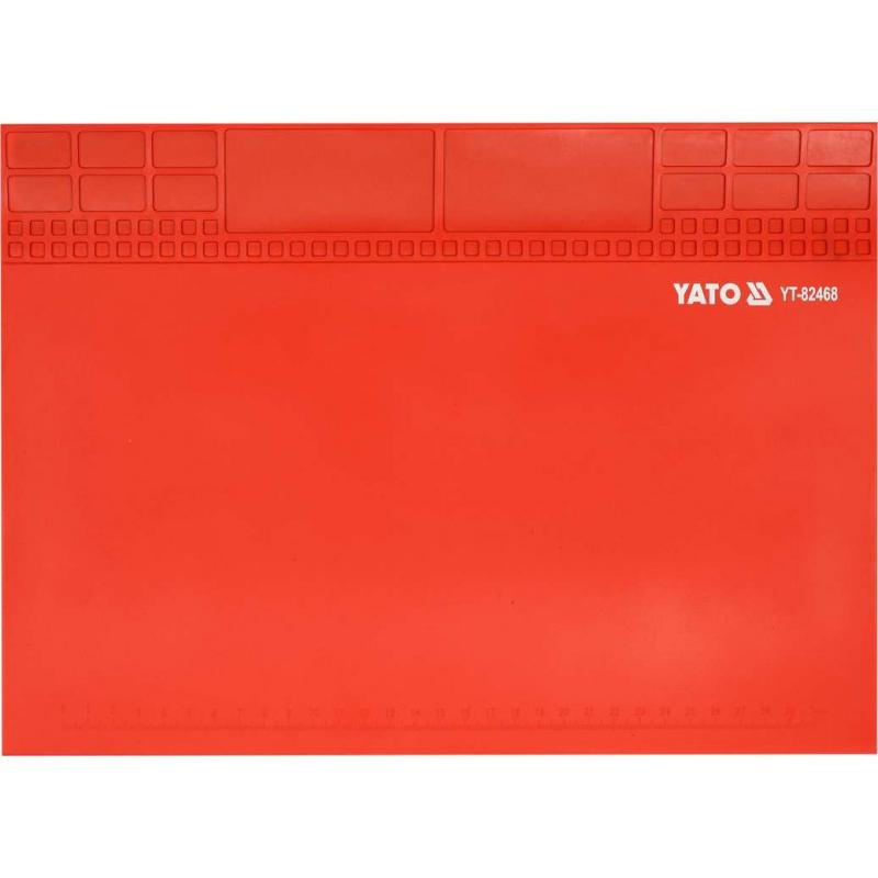 YATO Hőálló szilikon forrasztó alátét 250x350 mm mágneses (YT-82468)