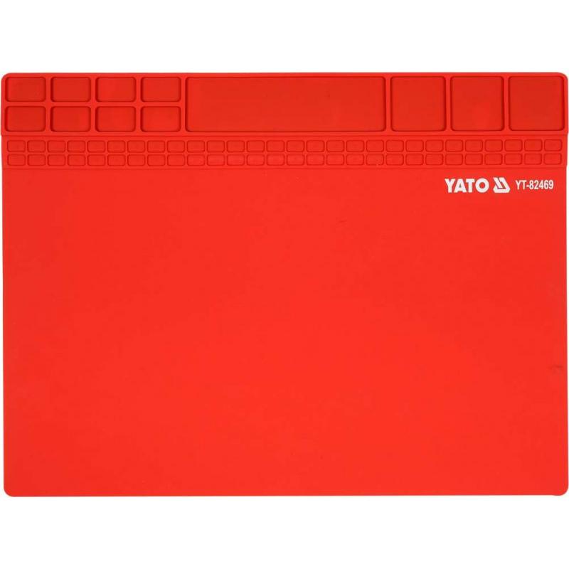 YATO Hőálló szilikon forrasztó alátét 300x400 mm mágneses (YT-82469)