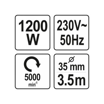 YATO Betontömörítő (tűvibrátor) 1200W (YT-82600) YATO Betontömörítő (tűvibrátor) 1200W (YT-82600)