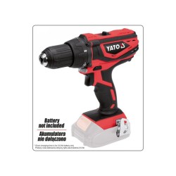 YATO Akkus fúrócsavarozó 40 Nm 18 V Li-Ion (akku + töltő nélkül) (YT-82781) YATO Akkus fúrócsavarozó 40 Nm 18 V Li-Ion (akku + töltő nélkül) (YT-82781)