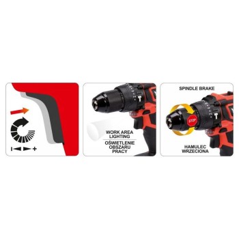 YATO Akkus ütvefúró-csavarozó 42 Nm szénkefe nélküli 18 V Li-Ion (1 x 2,0 Ah akku + töltő) (YT-82796) YATO Akkus ütvefúró-csavarozó 42 Nm szénkefe nélküli 18 V Li-Ion (1 x 2,0 Ah akku + töltő) (YT-82796)