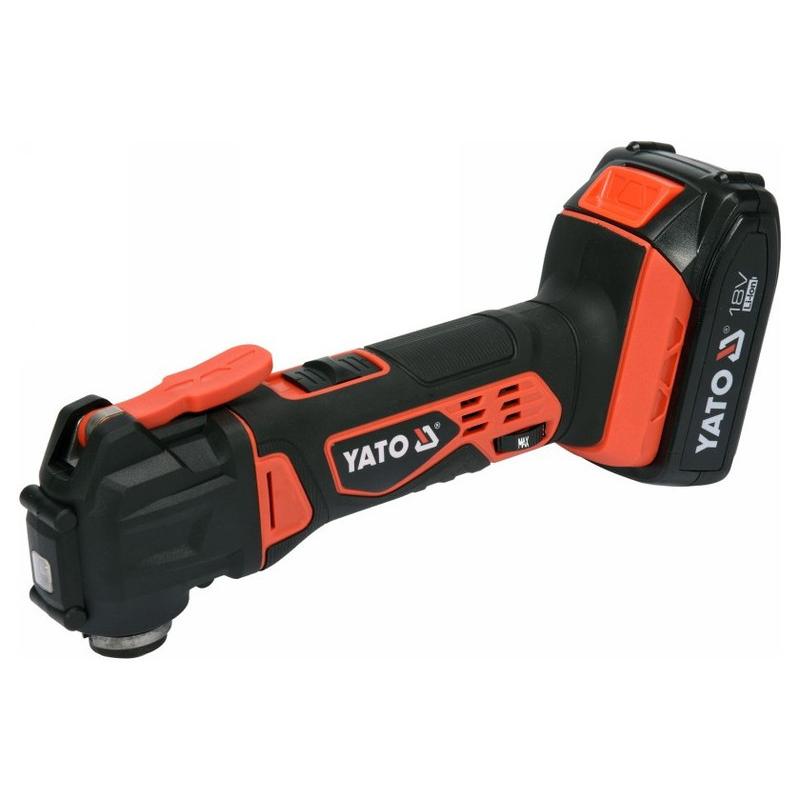 YATO Akkus multifunkciós gép 18 V Li-Ion (1 x 2,0 Ah akku + töltő) (YT-82818) YATO Akkus multifunkciós gép 18 V Li-Ion (1 x 2,0 Ah akku + töltő) (YT-82818)