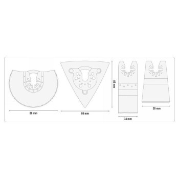 YATO Akkus multifunkciós gép 18 V Li-Ion (akku + töltő nélkül) (YT-82819) YATO Akkus multifunkciós gép 18 V Li-Ion (akku + töltő nélkül) (YT-82819)