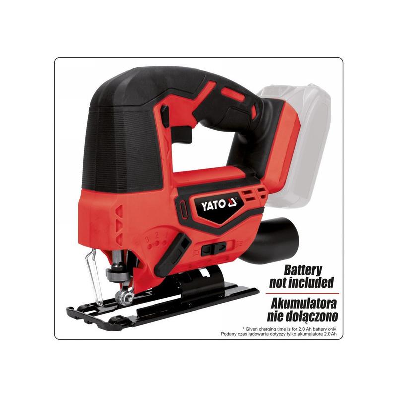 YATO Akkus dekopírfűrész 18 V Li-Ion (akku + töltő nélkül) (YT-82823)