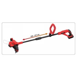 YATO Akkus fűkasza 18 V (1 x 2,0 Ah akku + töltő) (YT-82830)