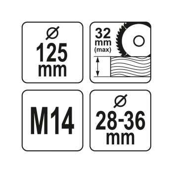 YATO YT-82986 sarokcsiszoló porelszívó adapter fa vágáshoz – 125 mm YATO YT-82986 sarokcsiszoló porelszívó adapter fa vágáshoz – 125 mm