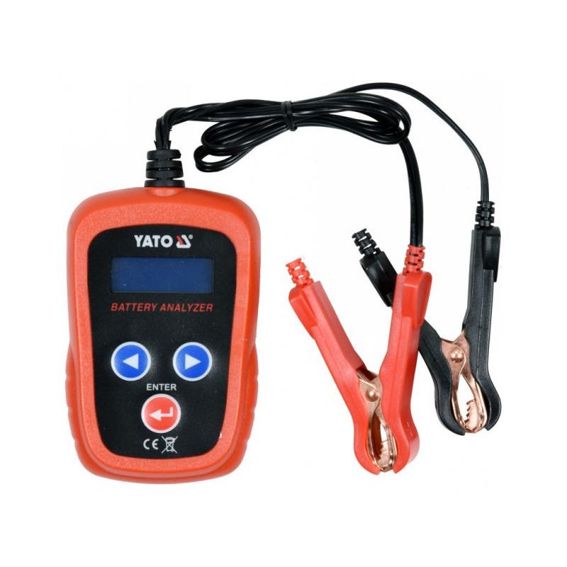 YATO Digitális akkuteszter 12 V (YT-83113) YATO Digitális akkuteszter 12 V (YT-83113)