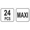 YATO Biztosíték készlet 24 részes Max i (YT-83140)