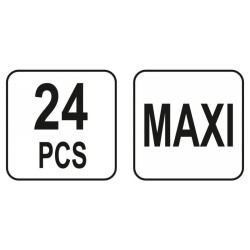 YATO Biztosíték készlet 24 részes Max i (YT-83140) YATO Biztosíték készlet 24 részes Max i (YT-83140)