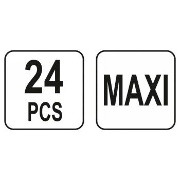 YATO Biztosíték készlet 24 részes Max i (YT-83140)