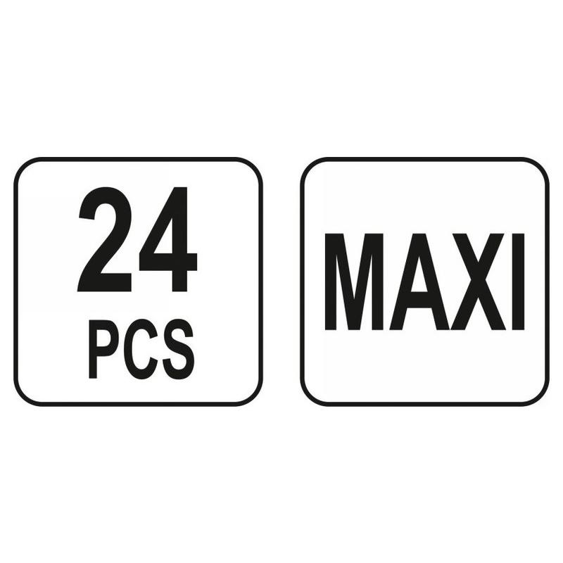 YATO Biztosíték készlet 24 részes Max i (YT-83140)