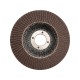 YATO Lamellás csiszolókorong döntött 125 x 22,2 mm / P100 (YT-83295)