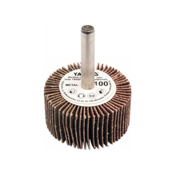 YATO Csapos lamellás csiszolókorong 40 x 20 x 6 mm / P100 (YT-83354)