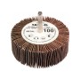 YATO Csapos lamellás csiszolókorong 80 x 30 x 6 mm / P100 (YT-83374)