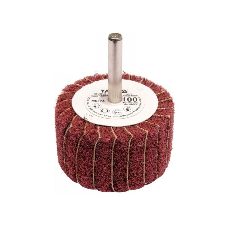 YATO Csapos lamellás csiszolókorong 50 x 30 x 6 mm / P100 (YT-83391) YATO Csapos lamellás csiszolókorong 50 x 30 x 6 mm / P100 (YT-83391)