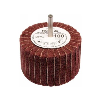 YATO Csapos lamellás csiszolókorong 80 x 50 x 6 mm / P100 (YT-83399)