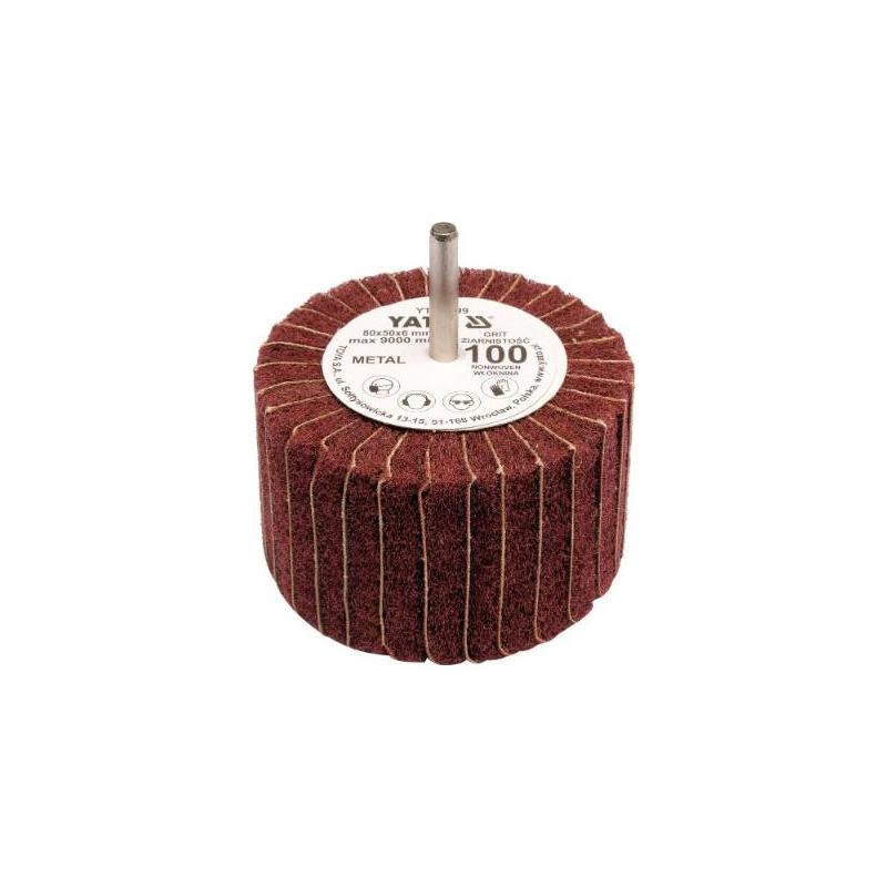 YATO Csapos lamellás csiszolókorong 80 x 50 x 6 mm / P200 (YT-83401)