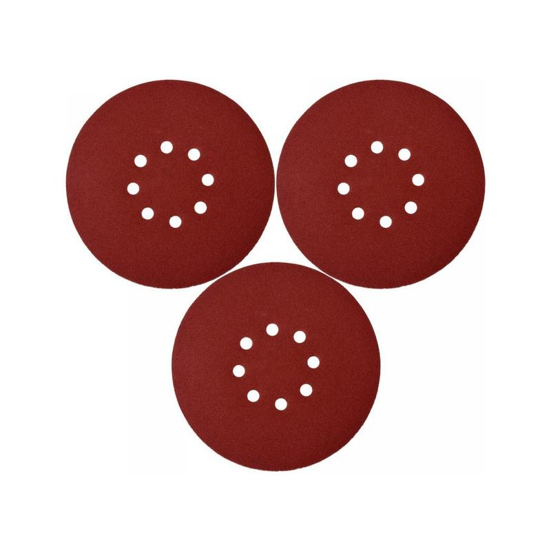 YATO Tépőzáras fíbertárcsa 180 mm / P40 (3 db/cs) (YT-83460)