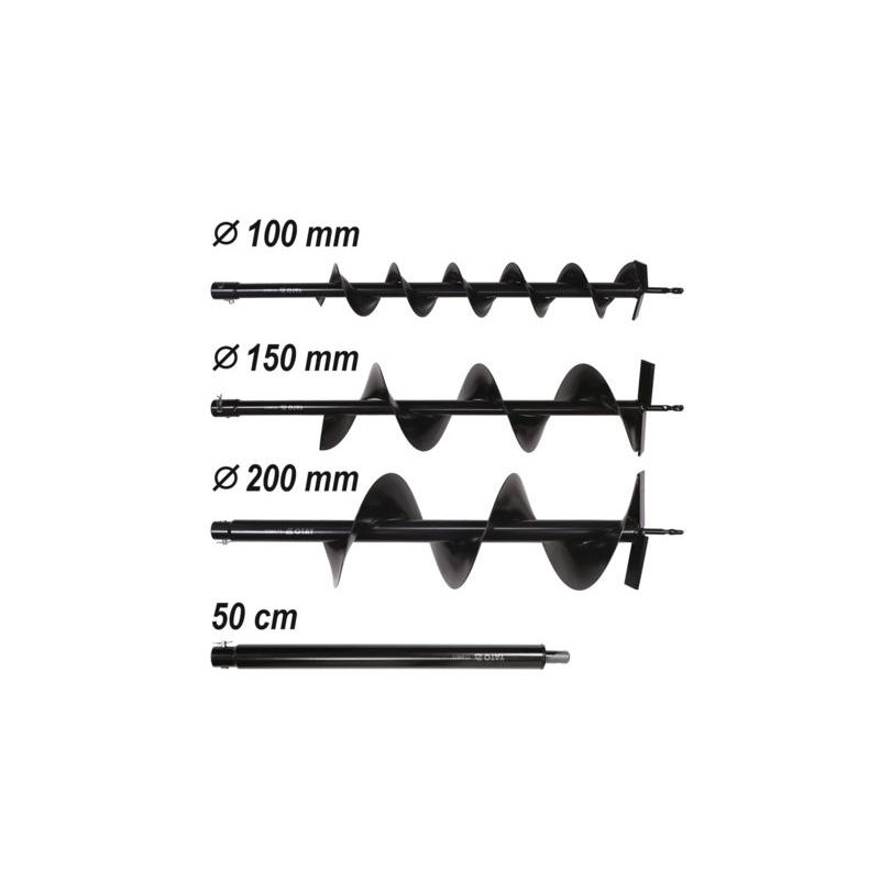 YATO Benzines talajfúró 51,2 cm3 + 3 fúrószár (yt-84660) YATO Benzines talajfúró 51,2 cm3 + 3 fúrószár (yt-84660)