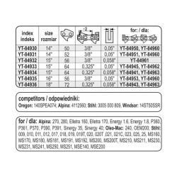YATO Láncfűrész láncvezető 14' 3/8' 1,3 mm (YT-84930)