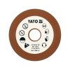 YATO Láncélező korong 108 x 23 x 3,2 mm YT-84990 láncélezőhöz (YT-84991) YATO Láncélező korong 108 x 23 x 3,2 mm YT-84990 láncélezőhöz (YT-84991)