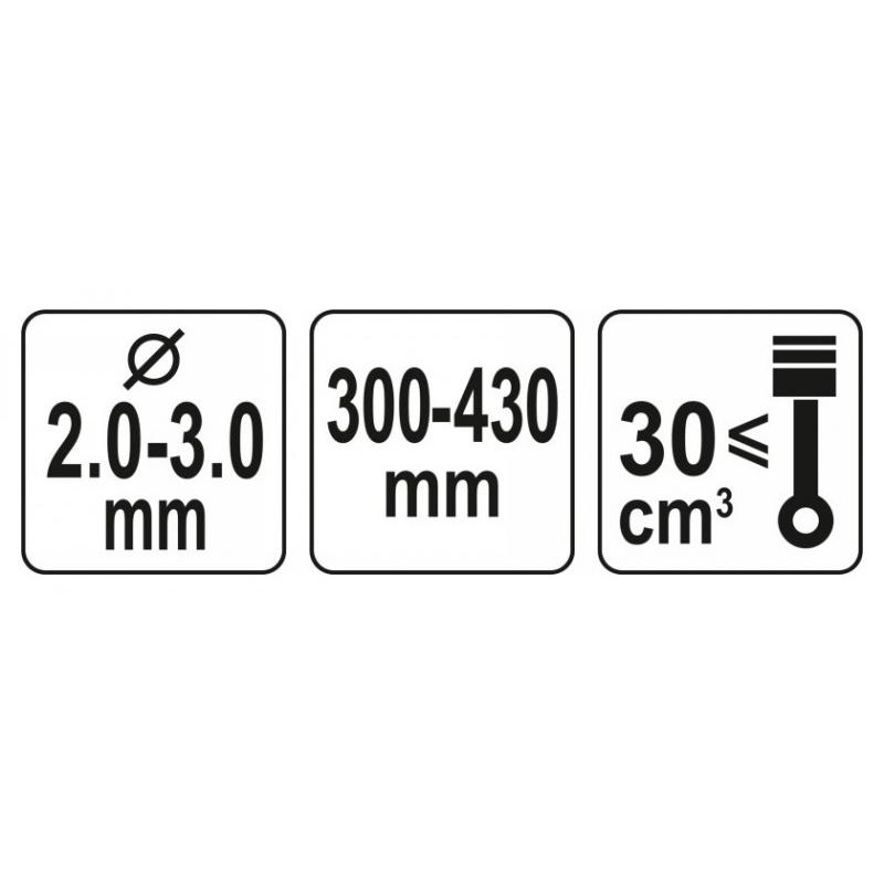 YATO Fűkasza damilfej 2,0-3,0 mm (YT-85135) YATO Fűkasza damilfej 2,0-3,0 mm (YT-85135)