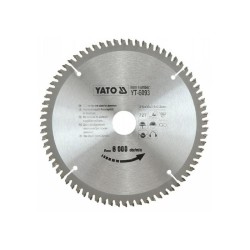 YATO Fűrésztárcsa alumíniumhoz 200 x 30 x 1,5 mm / 60T (YT-6091) YATO Fűrésztárcsa alumíniumhoz 200 x 30 x 1,5 mm / 60T (YT-6091)