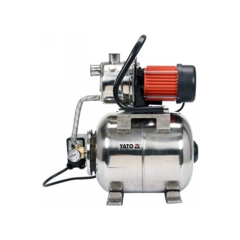 YATO Házi vízmű szivattyú inox hidrofor tartállyal 1200 W (YT-85370)
